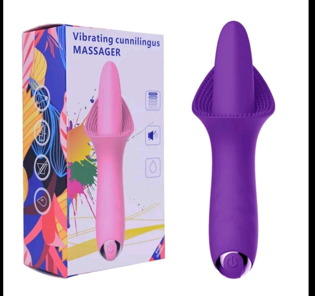 Lengua Vibrador de Silicona