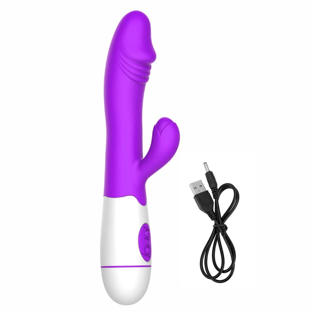 Vibrador Funny # 2 doble estimulo recargable