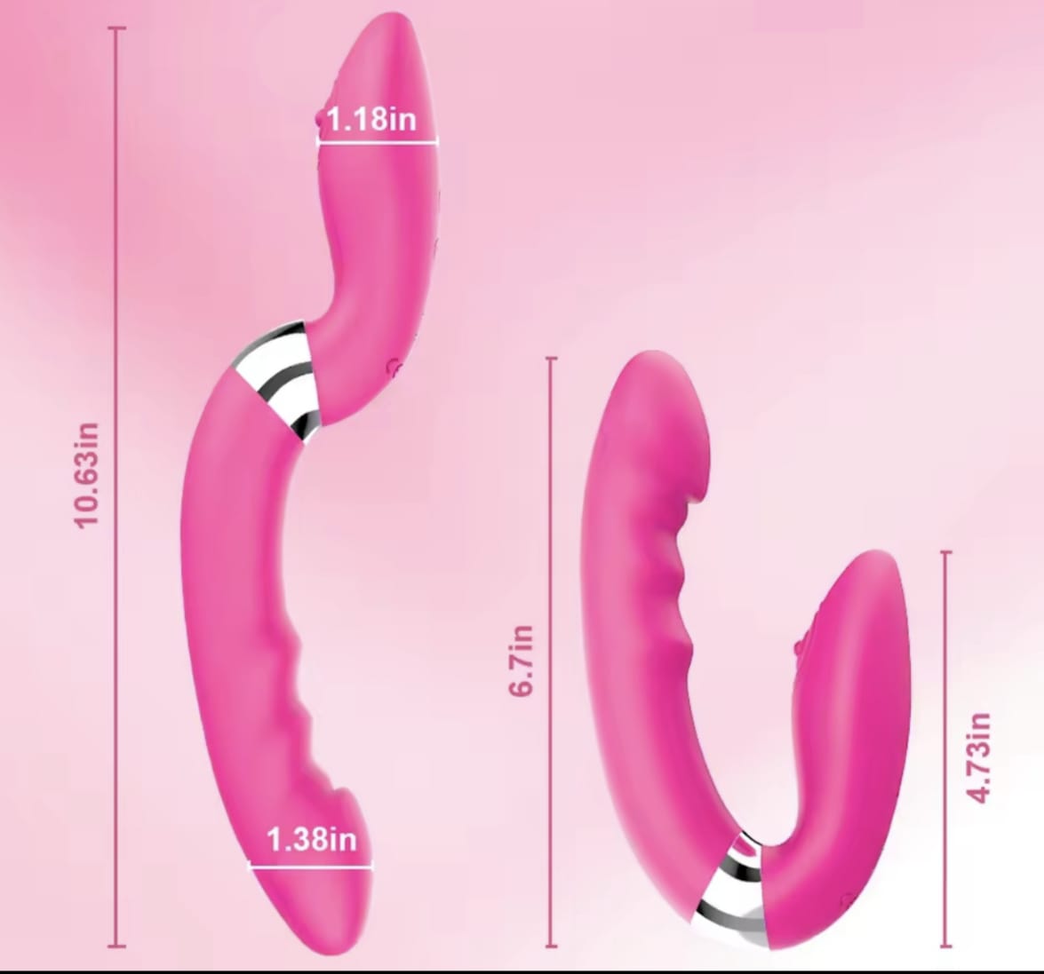 Vibrador doble estimulación Anna