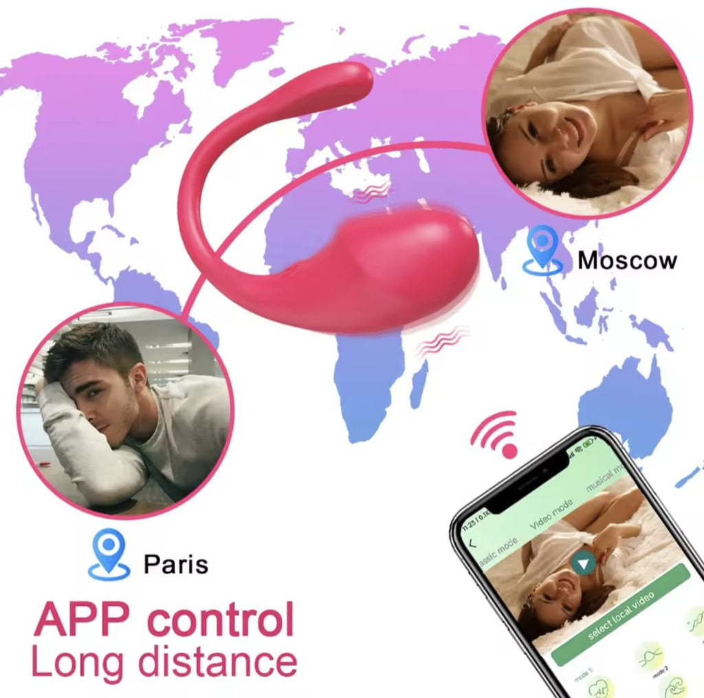 Vibrador Lush 2 APP mundial Imitación