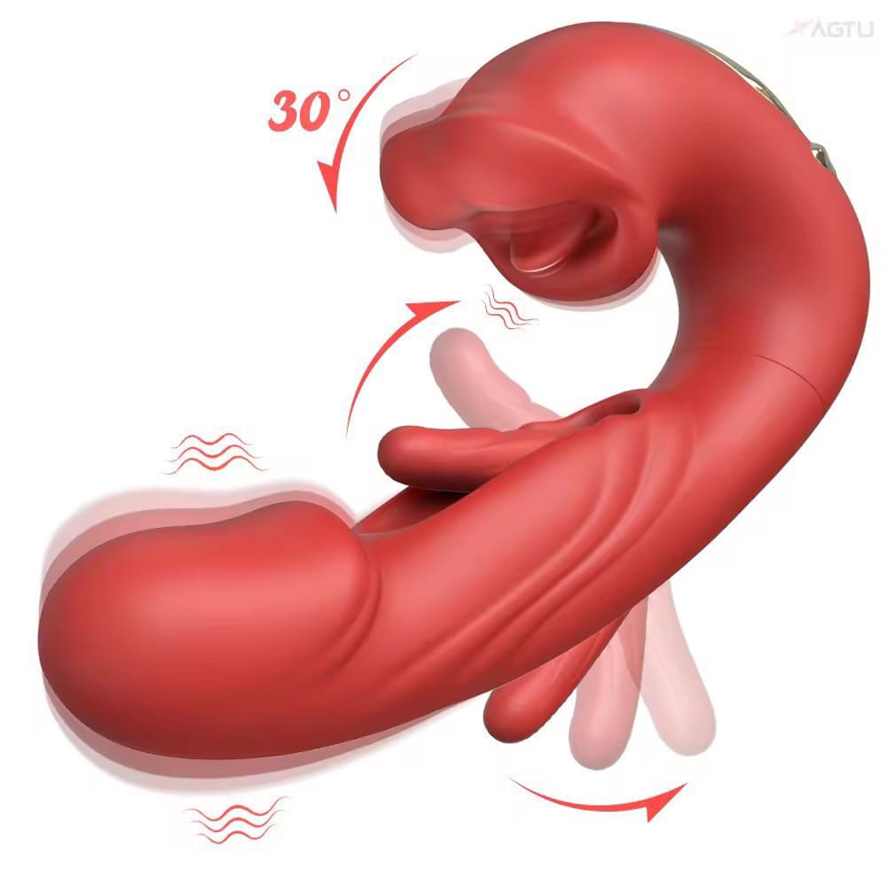 Vibrador Victoria con Boca Recargable