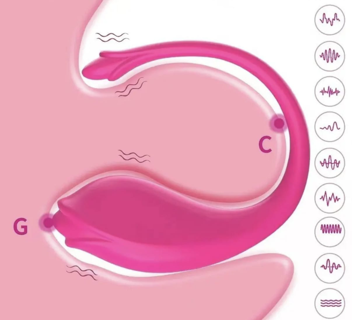 Vibrador Kai APP