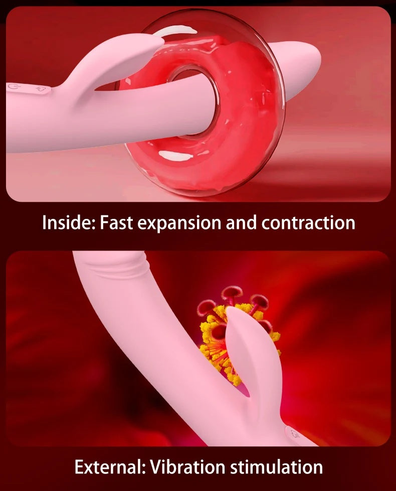 Vibrador doble Clítoris y Punto G Enzo