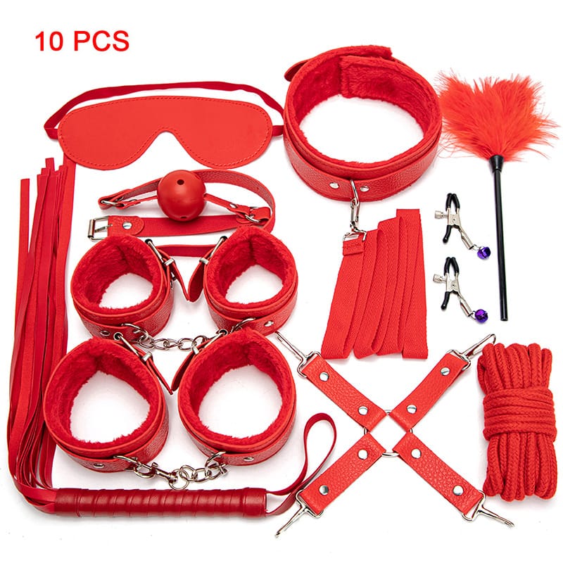 Kit Sadomasoquismo x 10 piezas