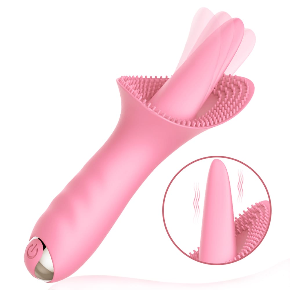 Lengua Vibrador de Silicona